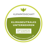 Grünes Siegel für Klimaneutrales Unternehmen