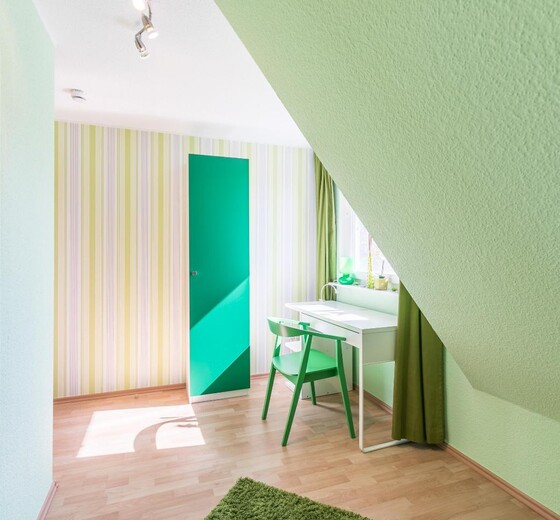 Schlafzimmer 4 mit Einzelbett-Haus Wassermann 21b - Ferienhaus / Ferienwohnung Büsum -  29