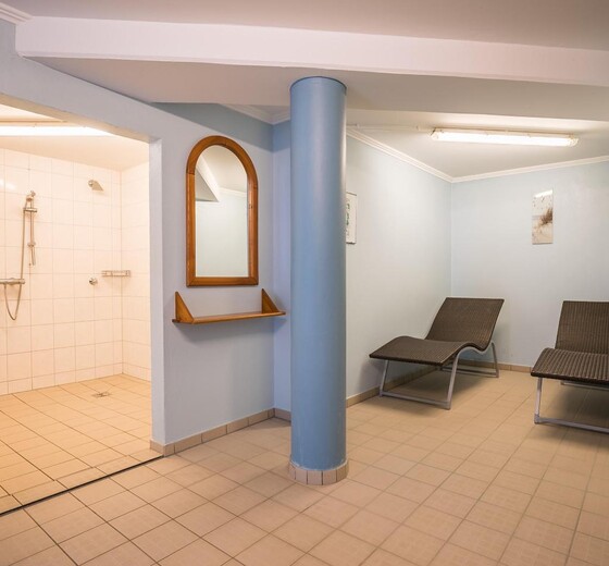 Saunabereich mit Ruheliegen-Residenz Rosengrund, Whg. D 14 Galerie - Ferienhaus / Ferienwohnung Büsum -  20