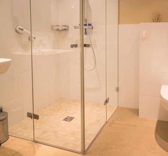 Dusche im Badezimmer-Appartementhaus Meeresbucht Whg. 2 - Ferienhaus / Ferienwohnung Büsum -  7