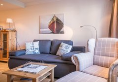 Wohnzimmer mit Sofa-Appartementhaus Meeresbucht Whg. 3 - Ferienhaus / Ferienwohnung Büsum - 3