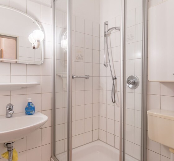 Badezimmer mit Dusche-Am Altenhof Whg. 4 - Ferienhaus / Ferienwohnung Büsum -  10