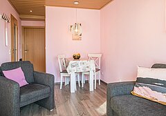 Wohnzimmer mit Esstisch-Haus Strandbrise, Whg. 3 - Ferienhaus / Ferienwohnung Büsum - 3