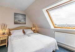 Schlafzimmer mit Bett-Appartementhaus Meeresbucht Whg. 10 - Ferienhaus / Ferienwohnung Büsum - 5